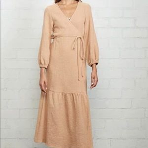 Rachel Pally Dania Gauze Wrap Dress